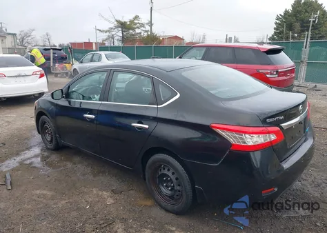2013 Nissan Sentra Sv from USA, damaged, VIN 3N1AB7APXDL614908